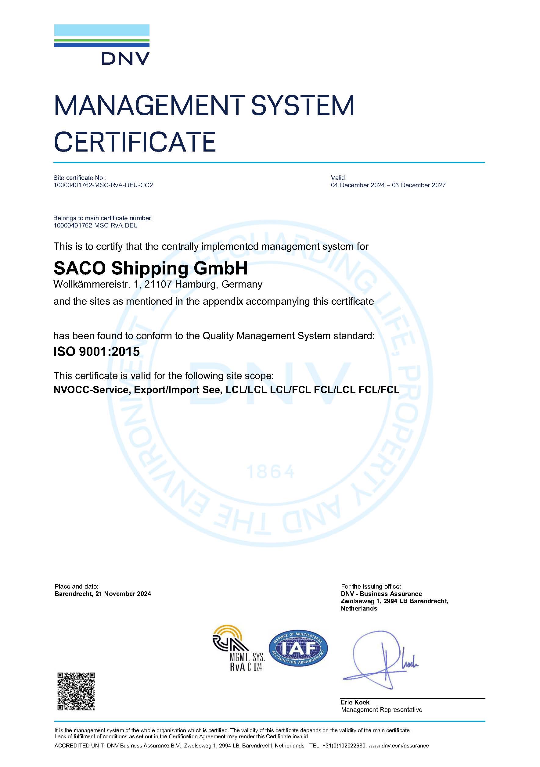 Certificates 2 SACO ISO 9001 CERTIFICATE